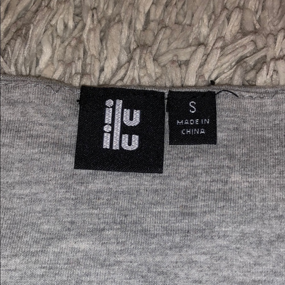 Grey Tube Top - Picture 2 of 3